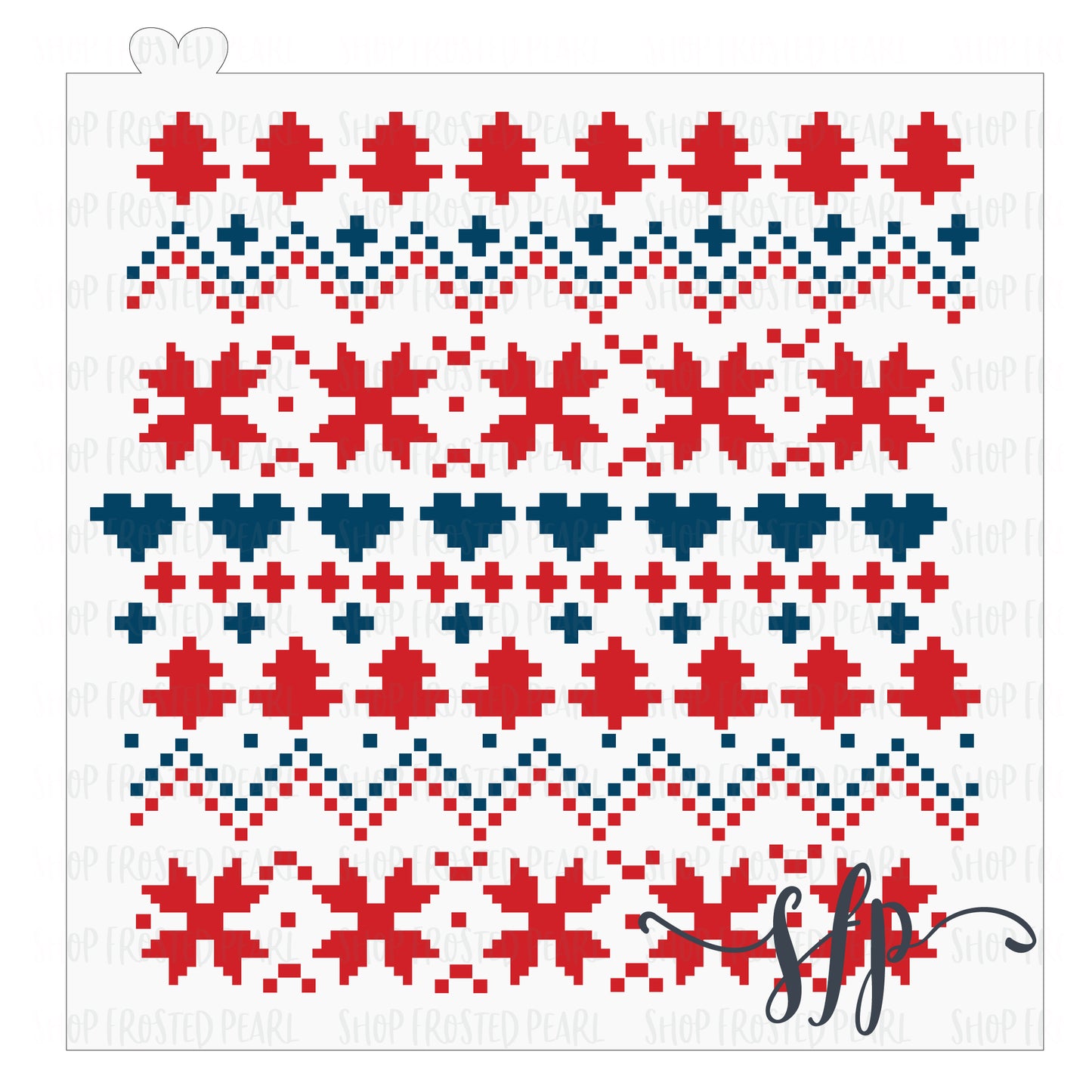 Cozy Christmas Sweater - Stencil