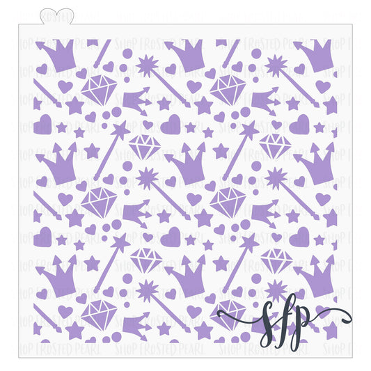 Princess Wand - Stencil