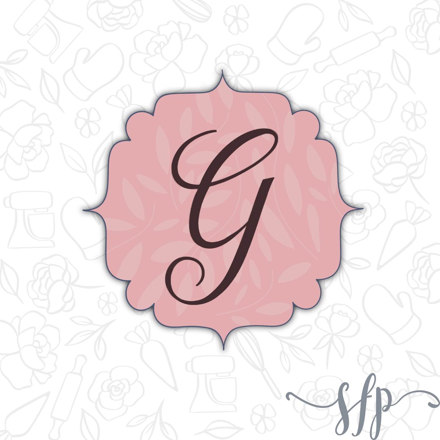 Monogram Plaque - Cutter
