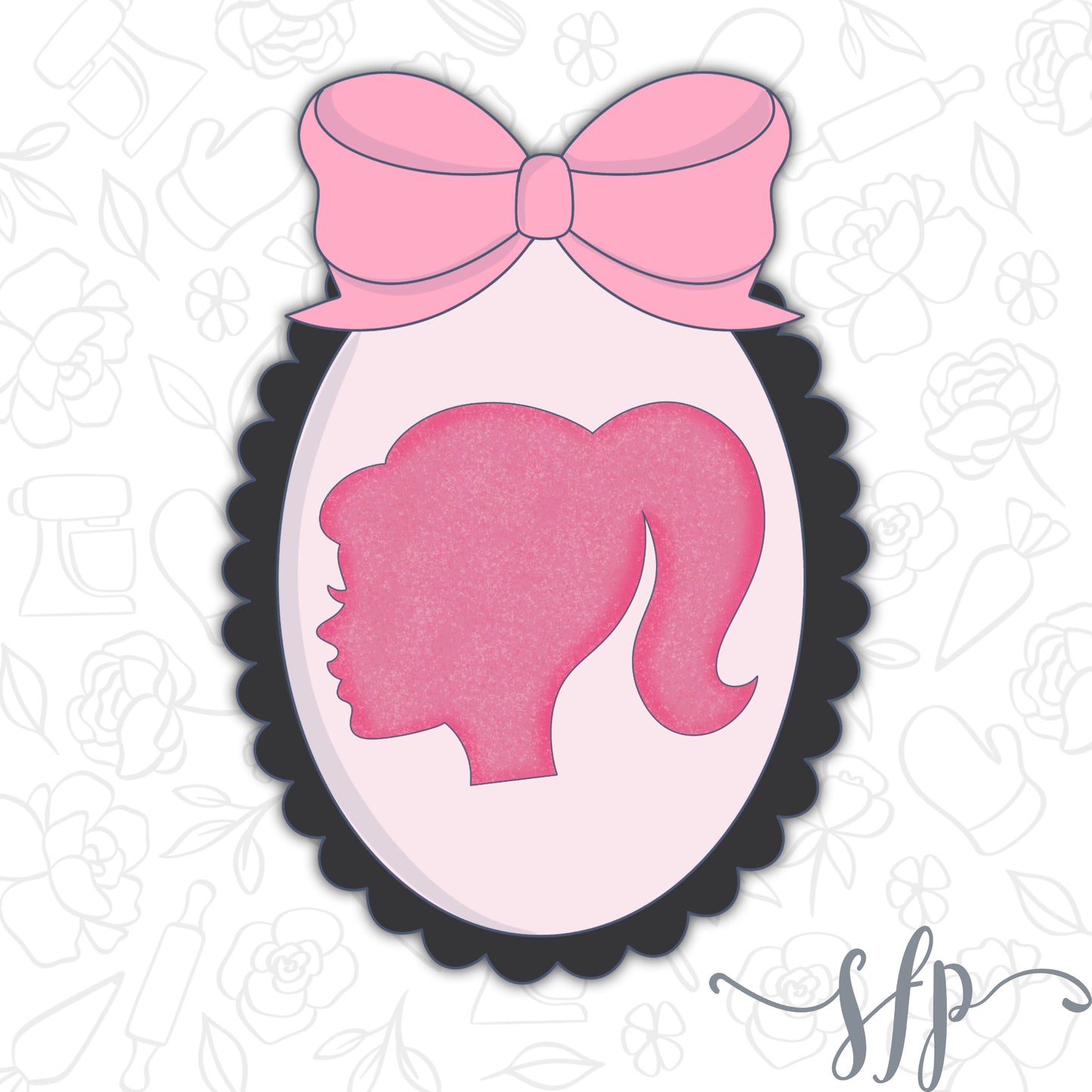 Scallop Bow Plaque - Cutter