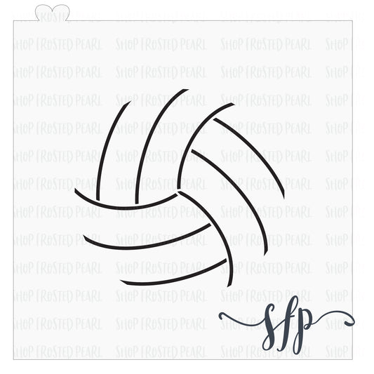 Volleyball - Stencil