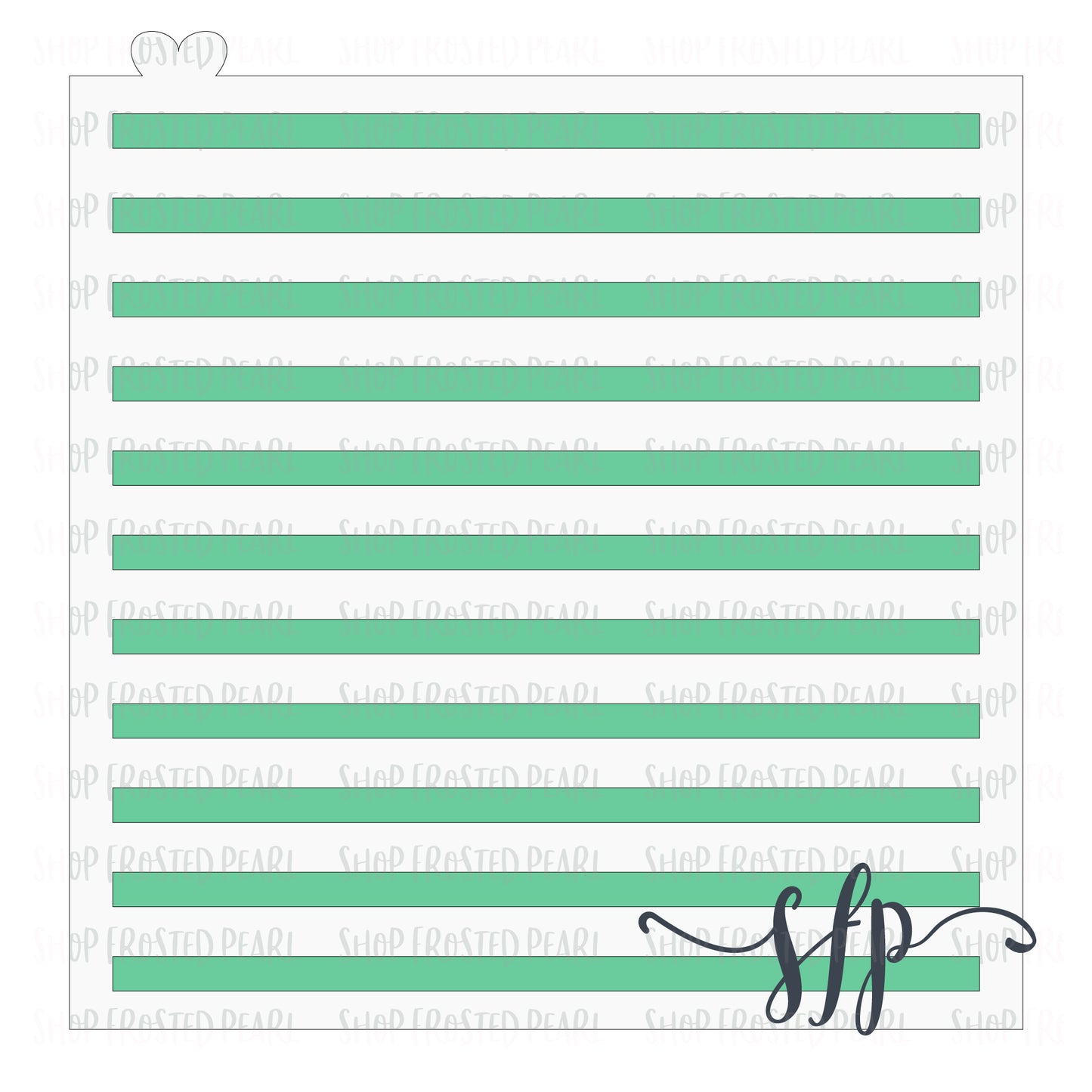 Traditional Stripes - Stencil