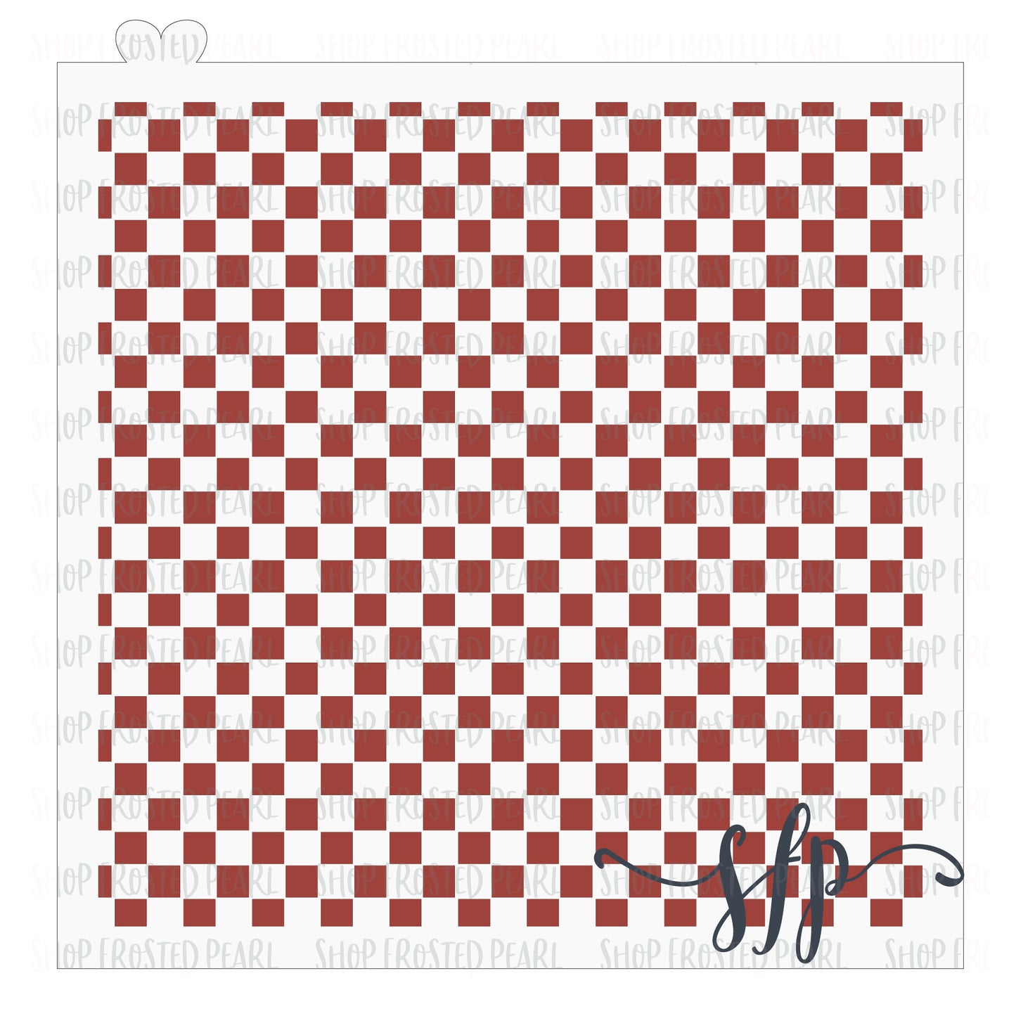 Checkers - Stencil