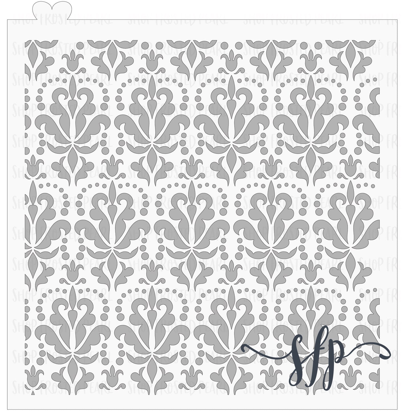 Damask - Stencil