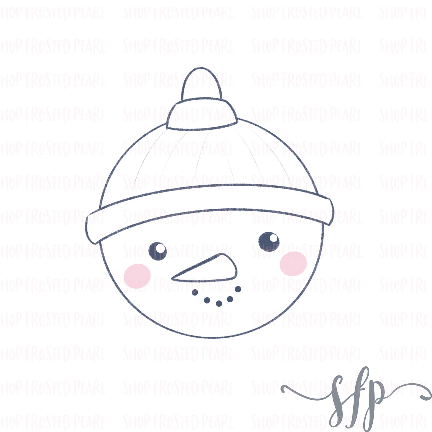 Snowman Ornament - Cutter