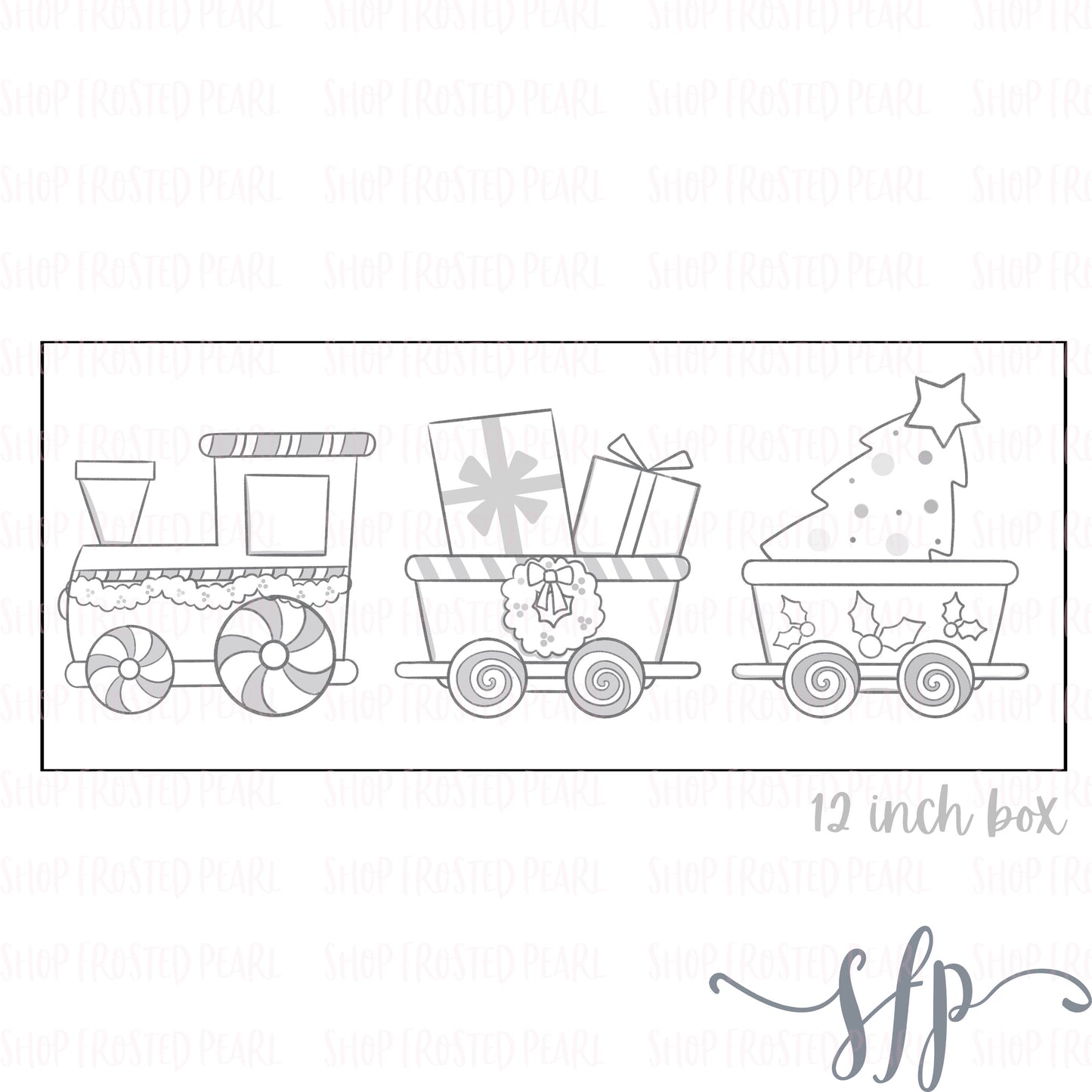 Christmas Train Bundle - Cutter