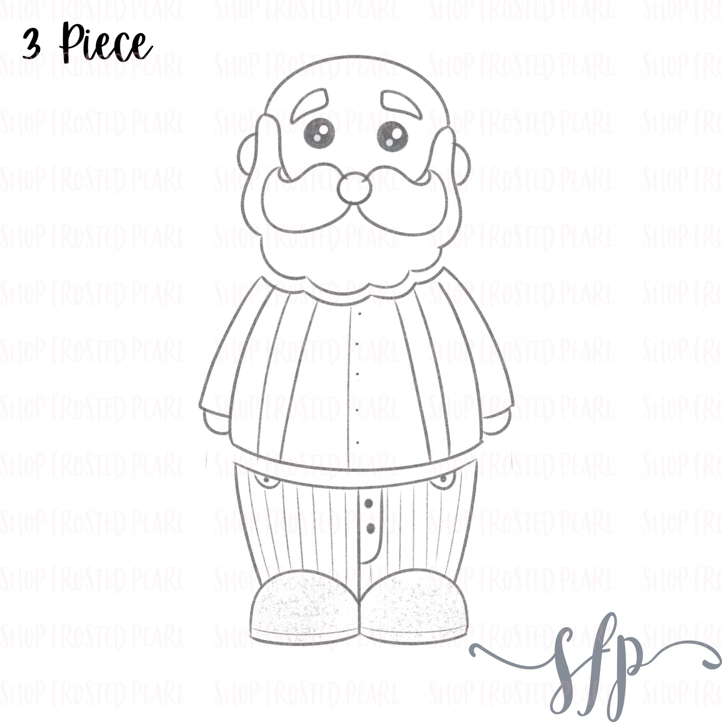 Off Duty Santa (Set of 3) - Cutter