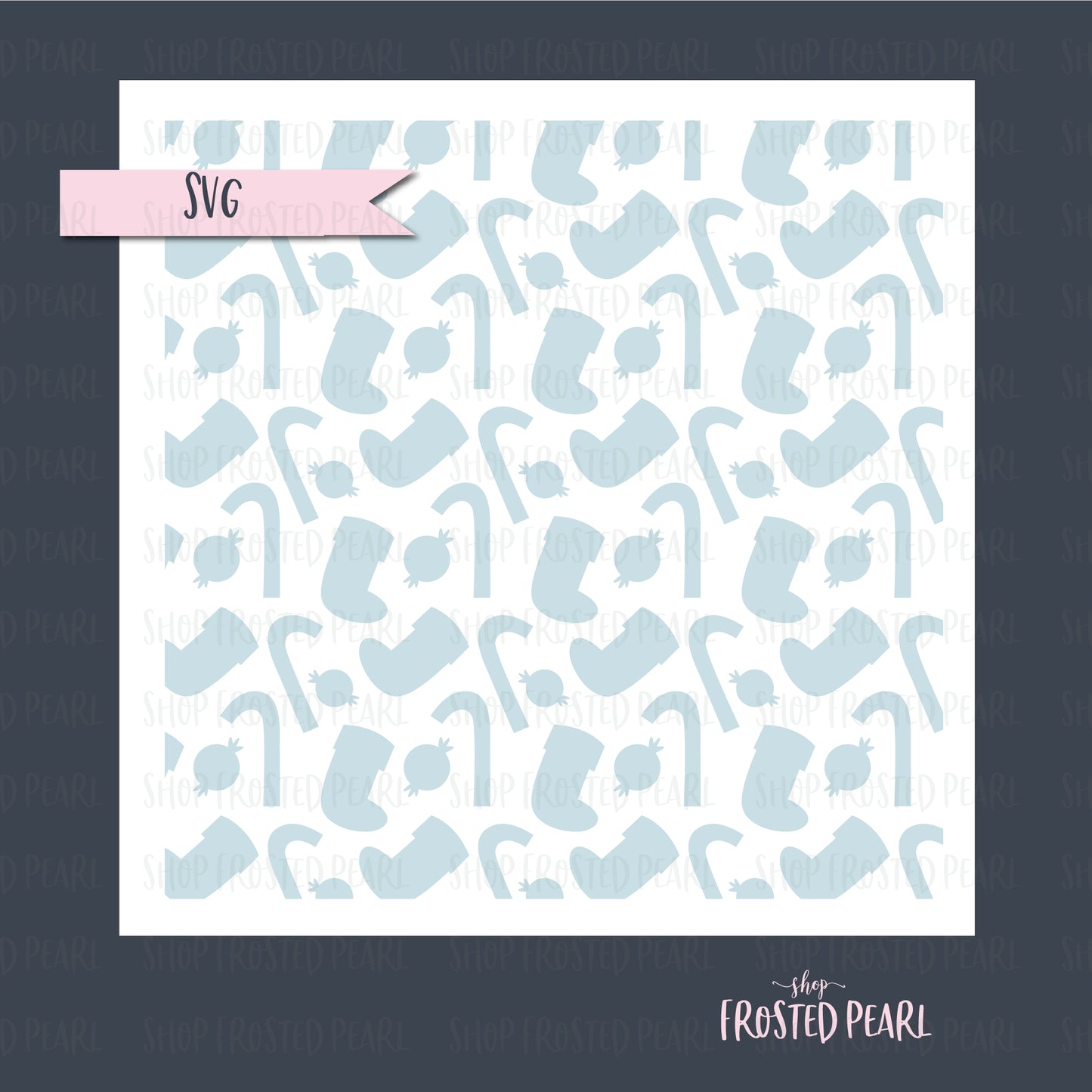 Stocking Candy - Stencil