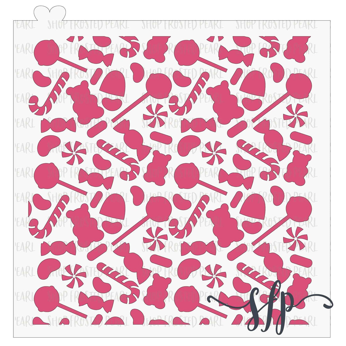 Candy Assortment - Stencil