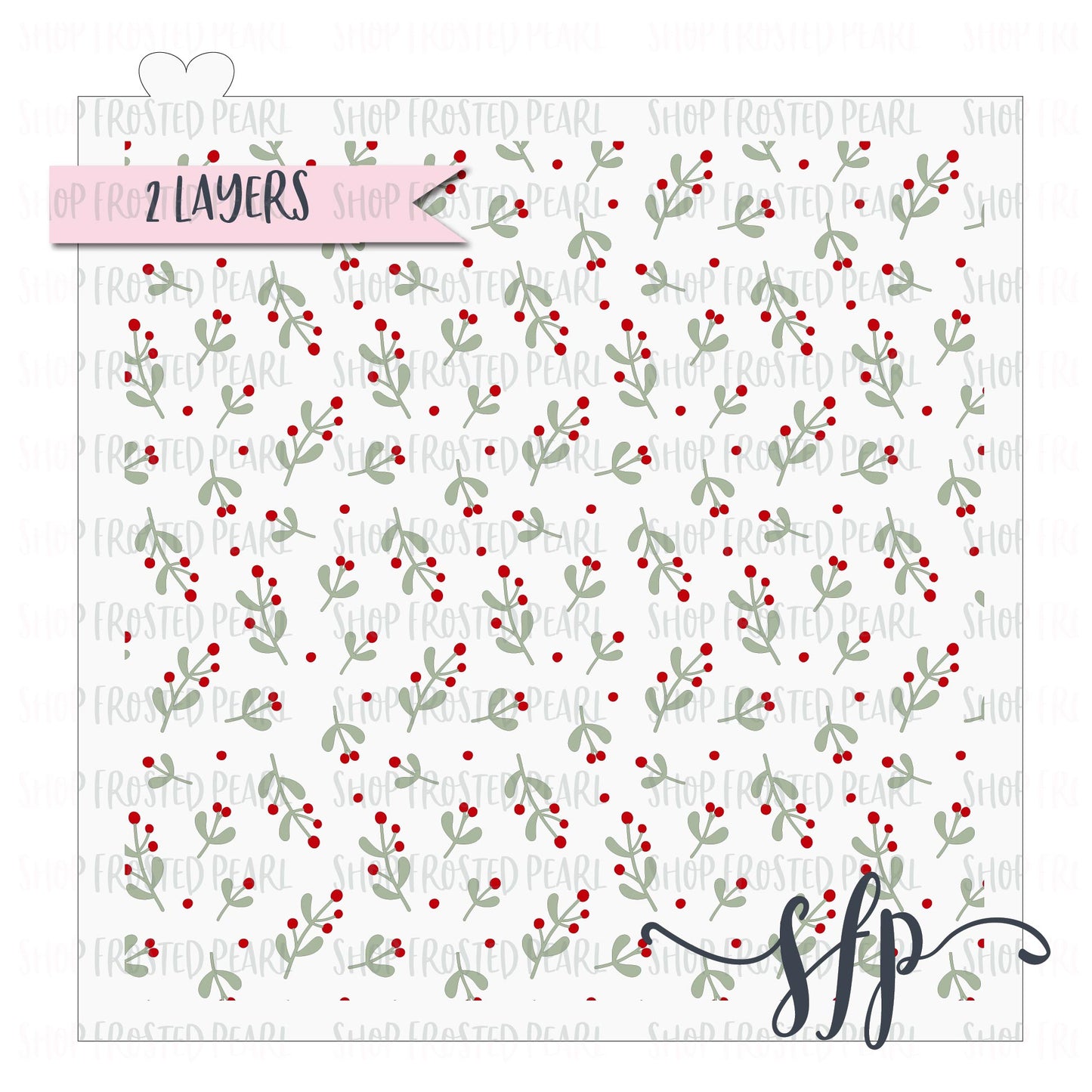 Jolly Branches - Stencil