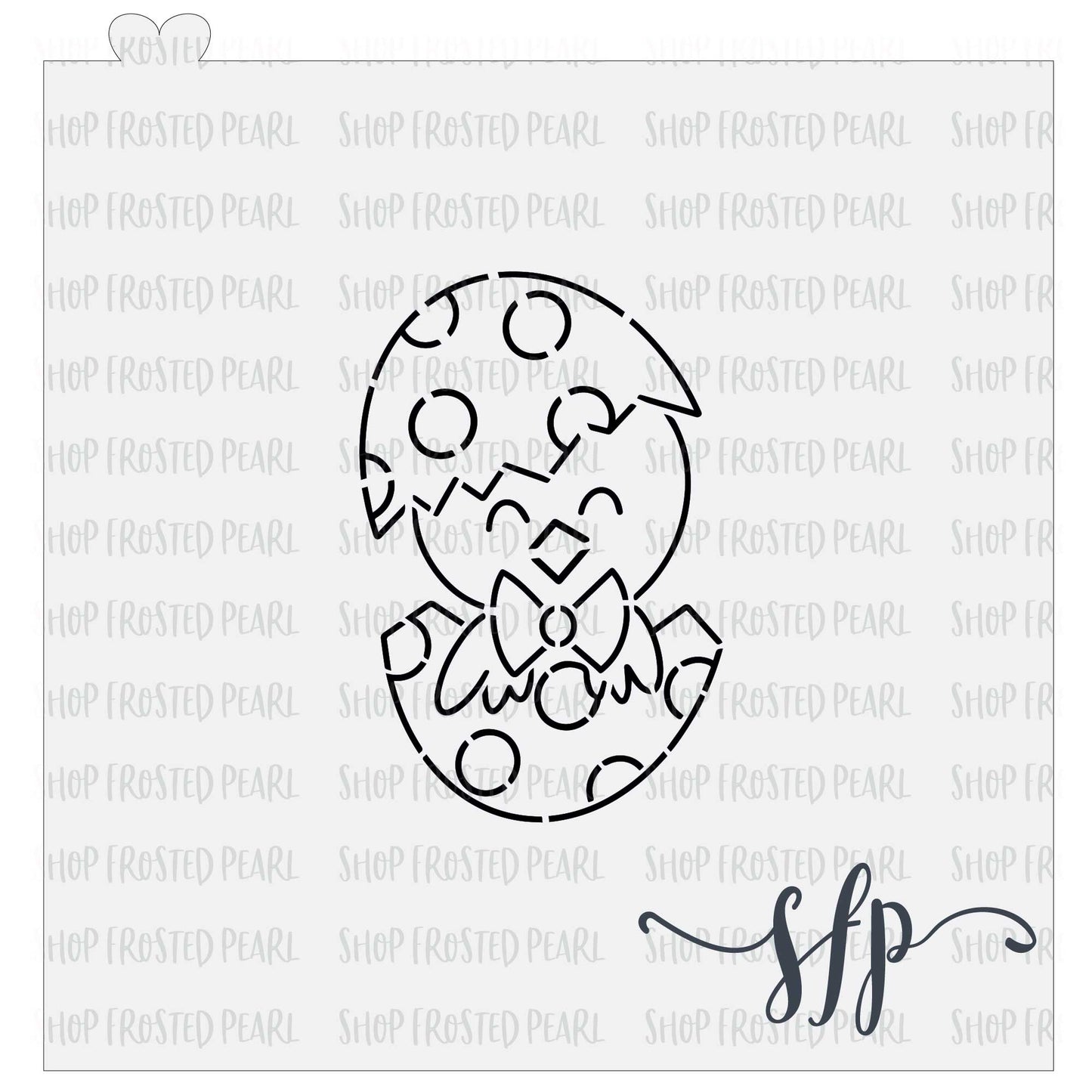 Chick in Egg PYO - Stencil