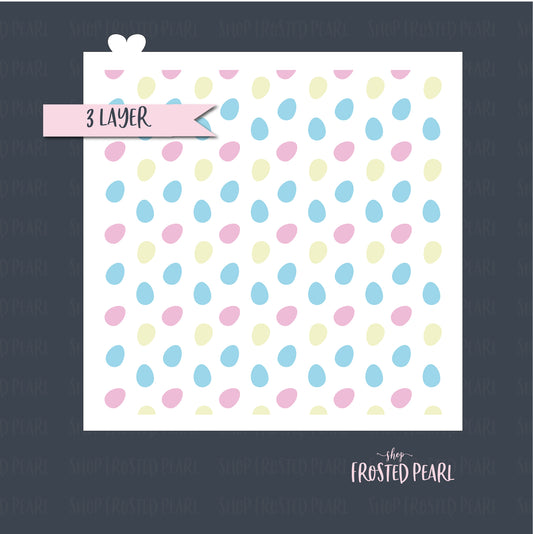 Easter Eggs - Stencil