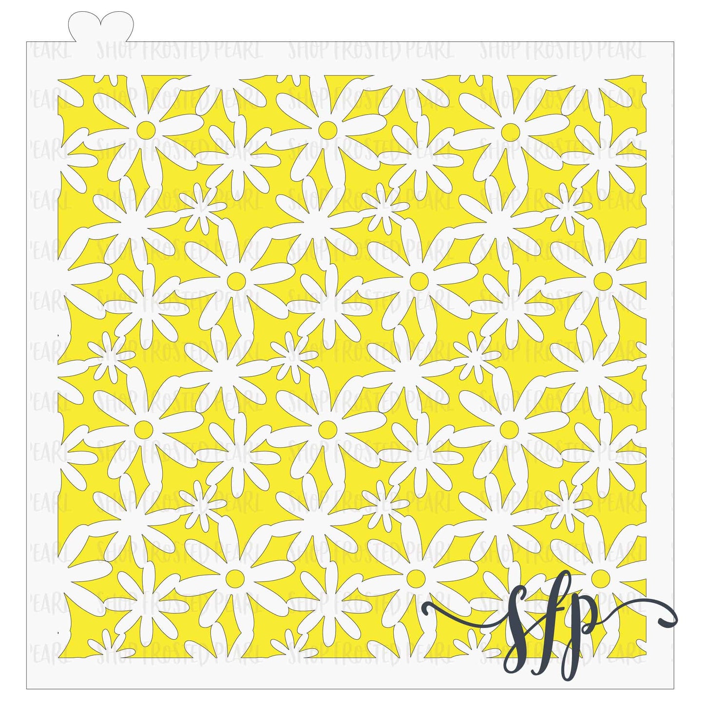 Daisy Flower - Stencil