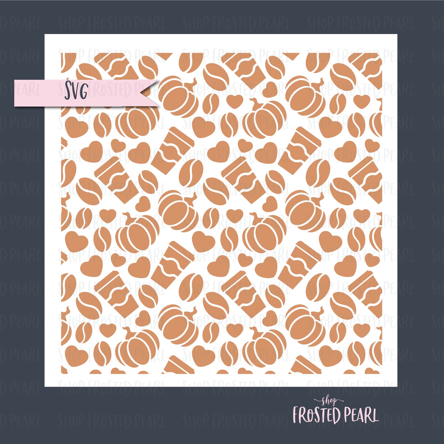 Pumpkin Spice Latte - Stencil