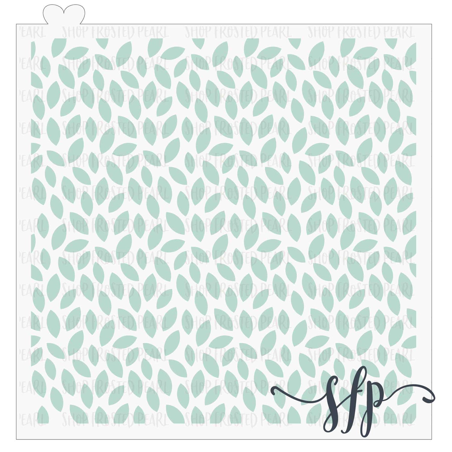 Abstract Foliage - Stencil