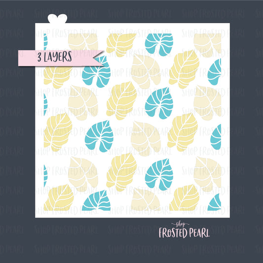 Tropical Leaf 2 - Stencil