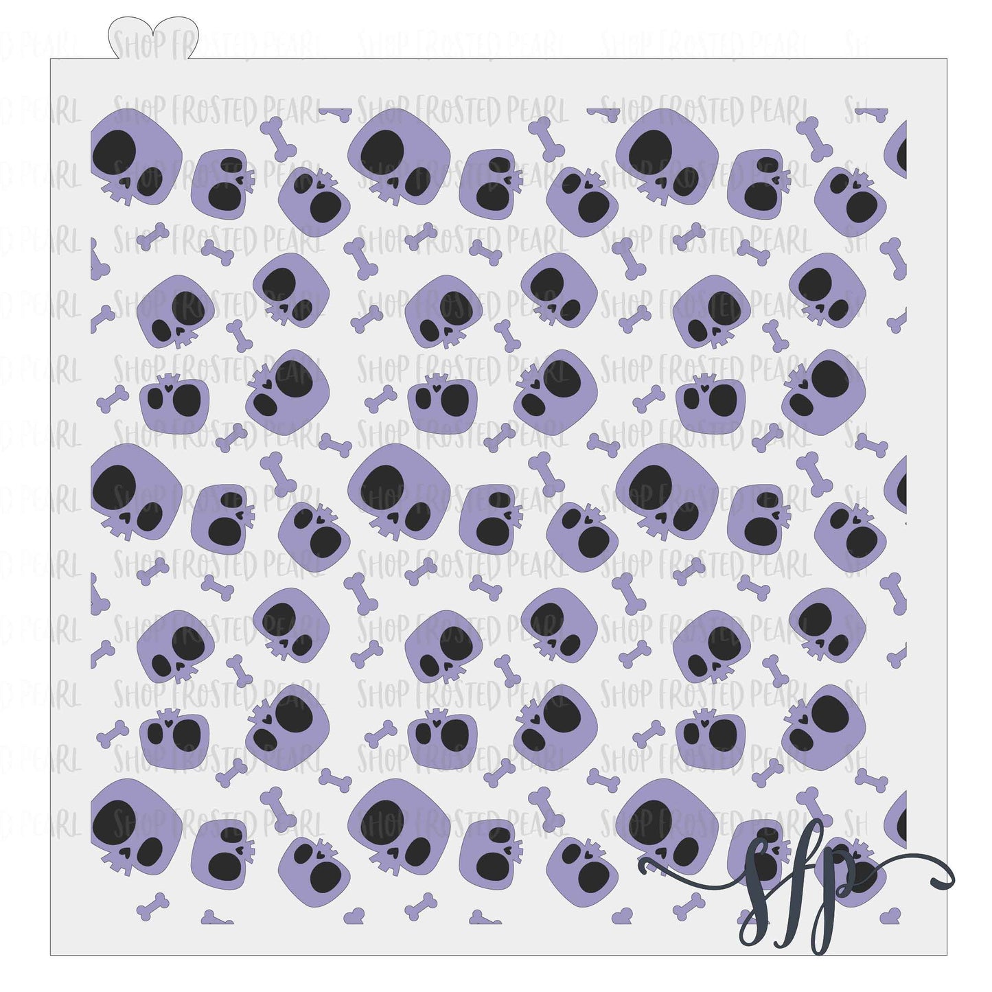 Pirate Skulls - Stencil