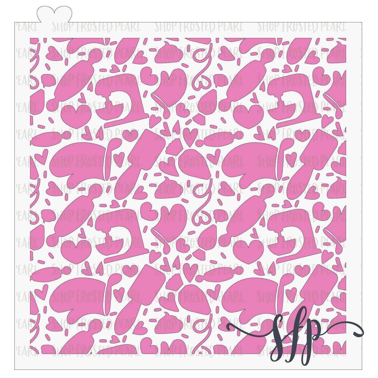 Baking Spirits Bright - Stencil