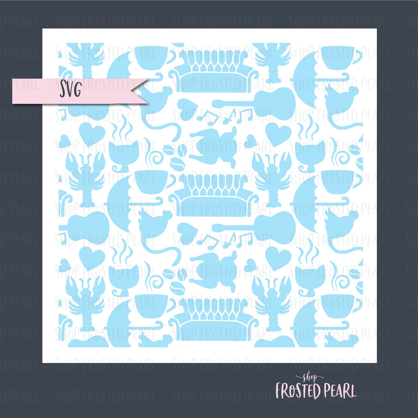 Friends Theme - Stencil