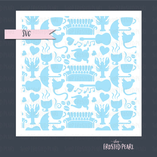 Friends Theme - Stencil