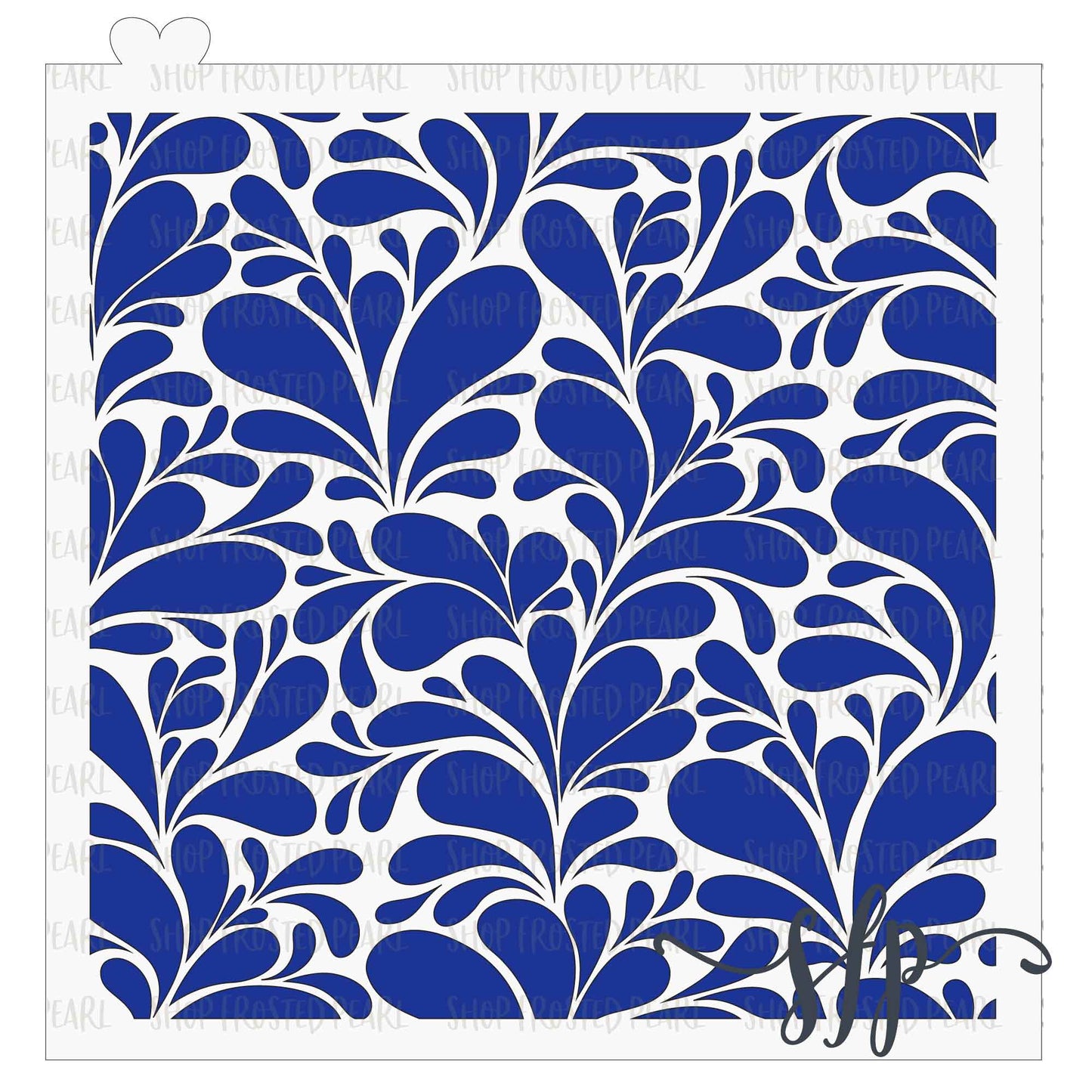 Simple Paisley - Stencil
