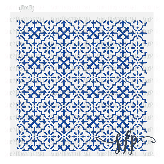 Moroccan Tile - Stencil