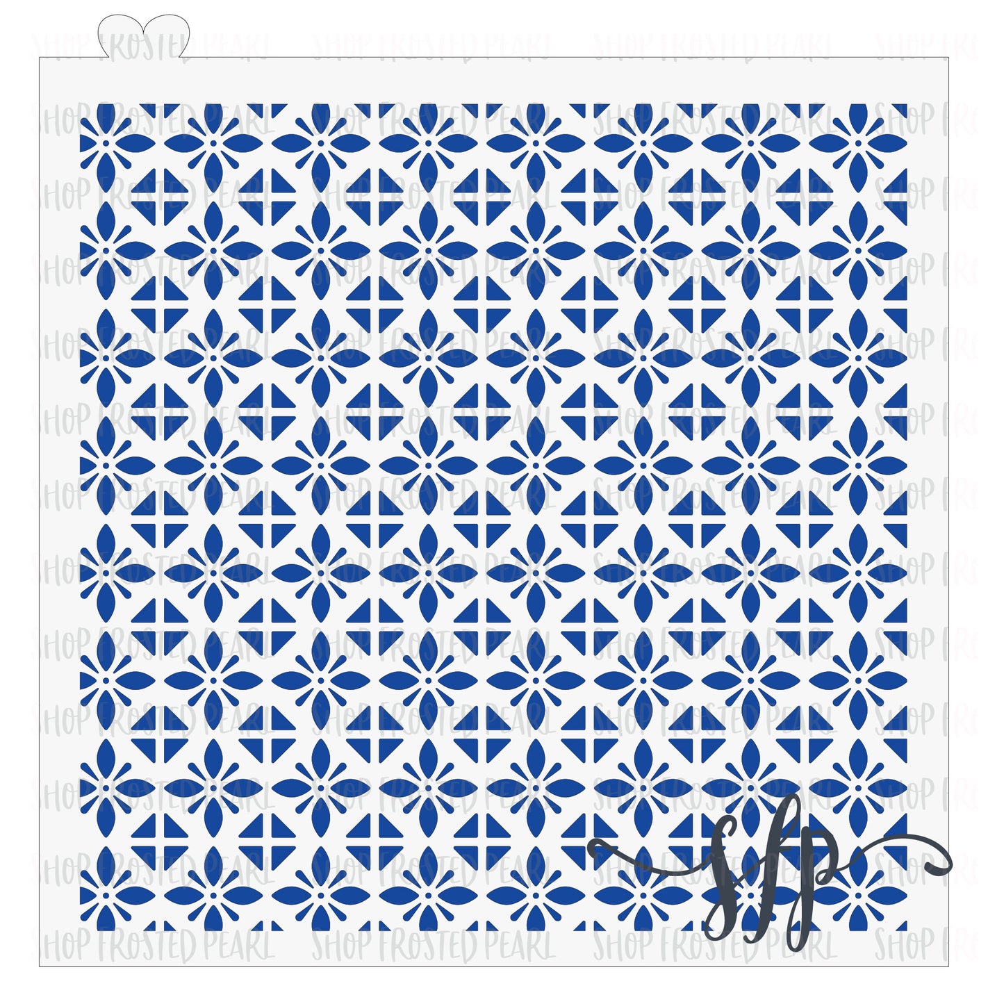 Moroccan Tile II - Stencil