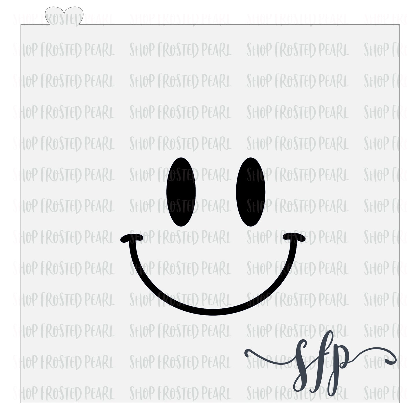 Smiley Face LARGE - Stencil