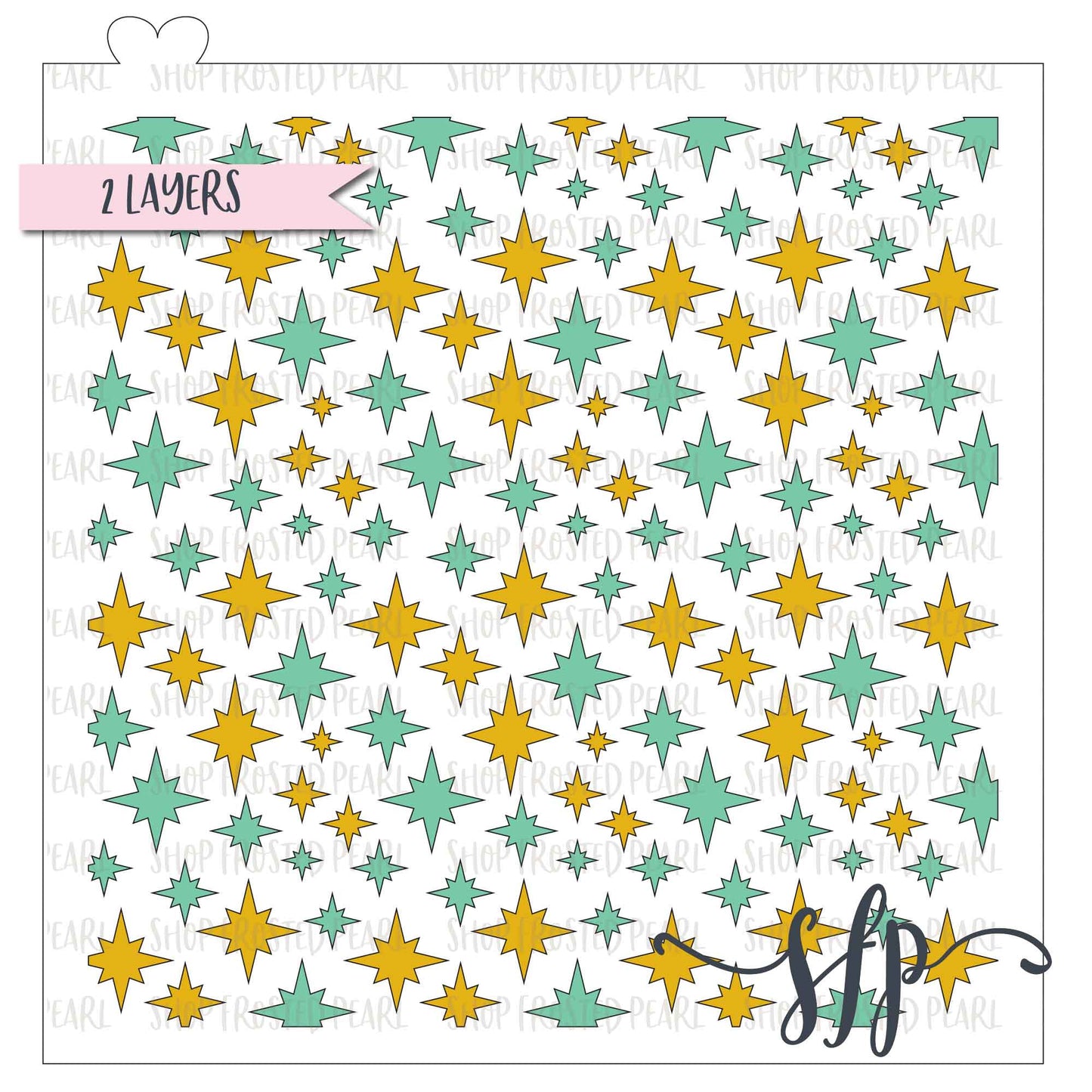 Starbursts - Stencil