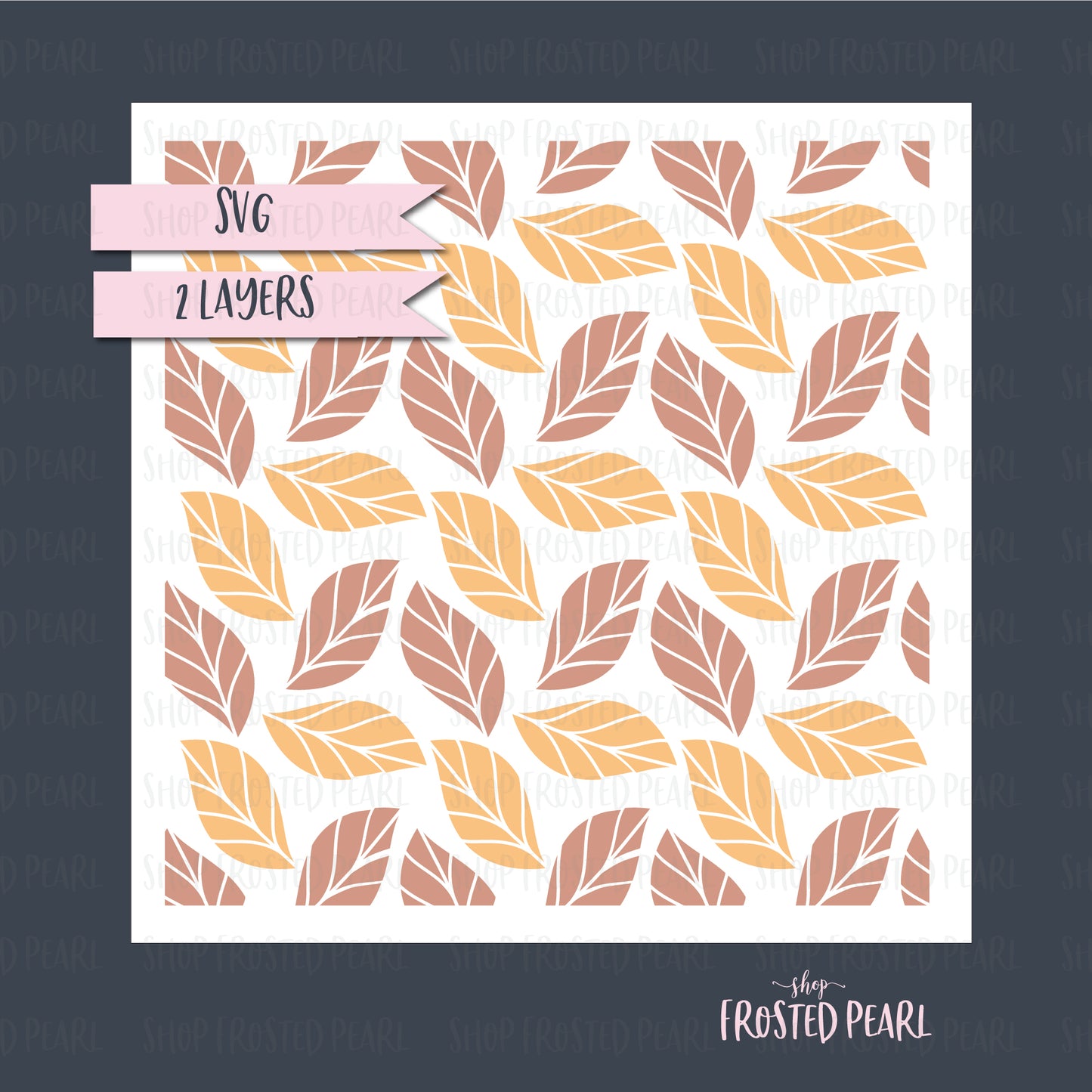 Falling Leaves - Stencil