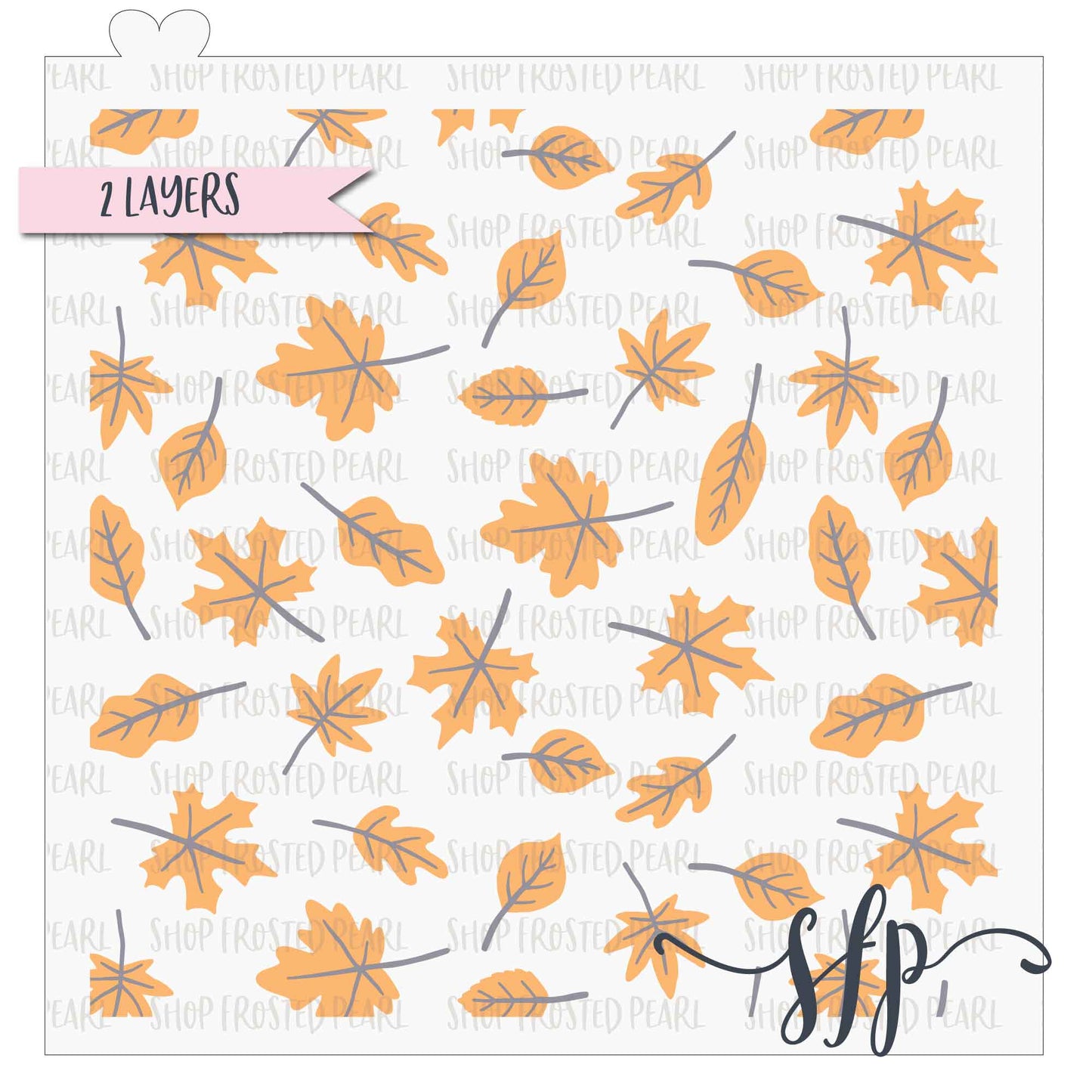 Assorted Leaves - Stencil