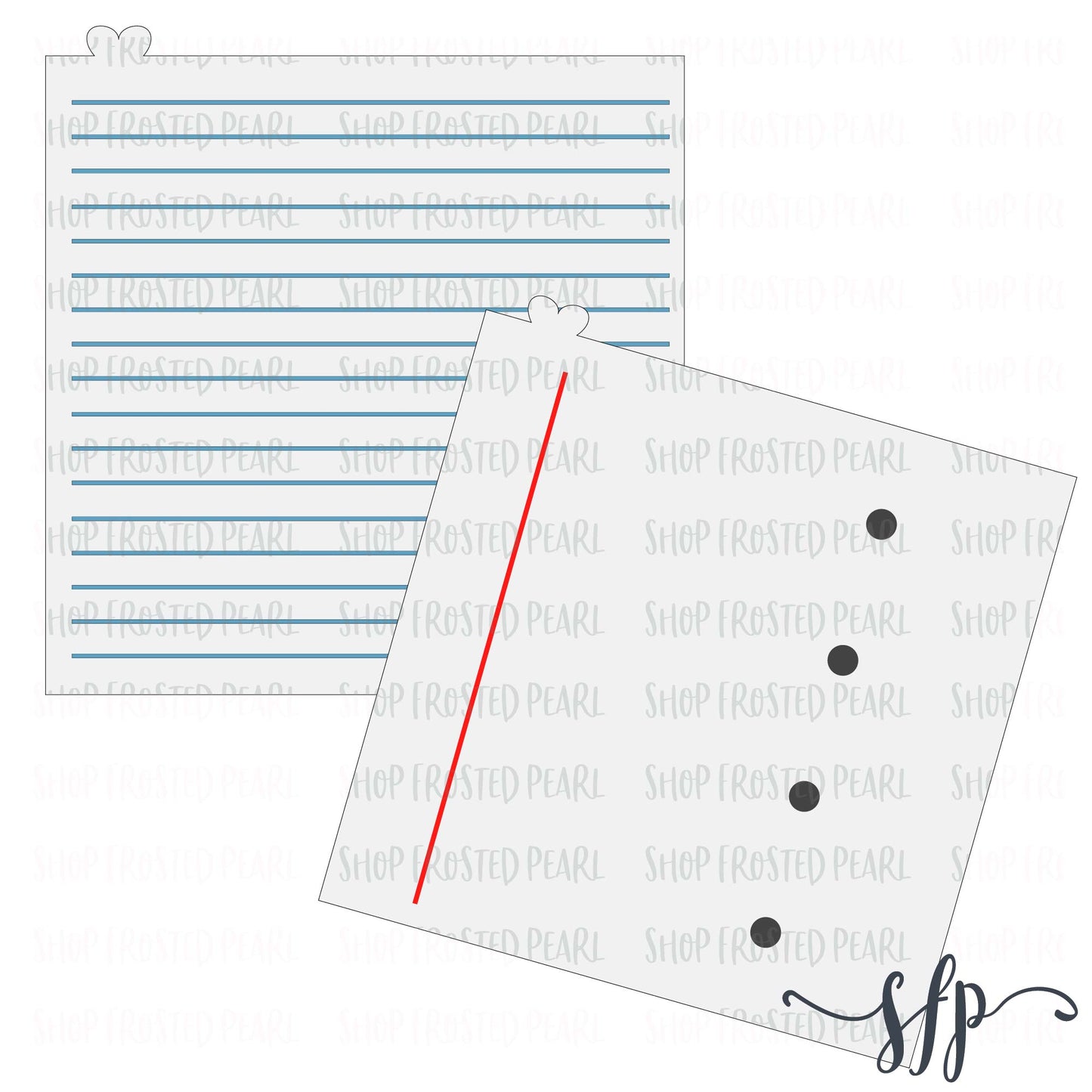 Ruled Paper - Stencil