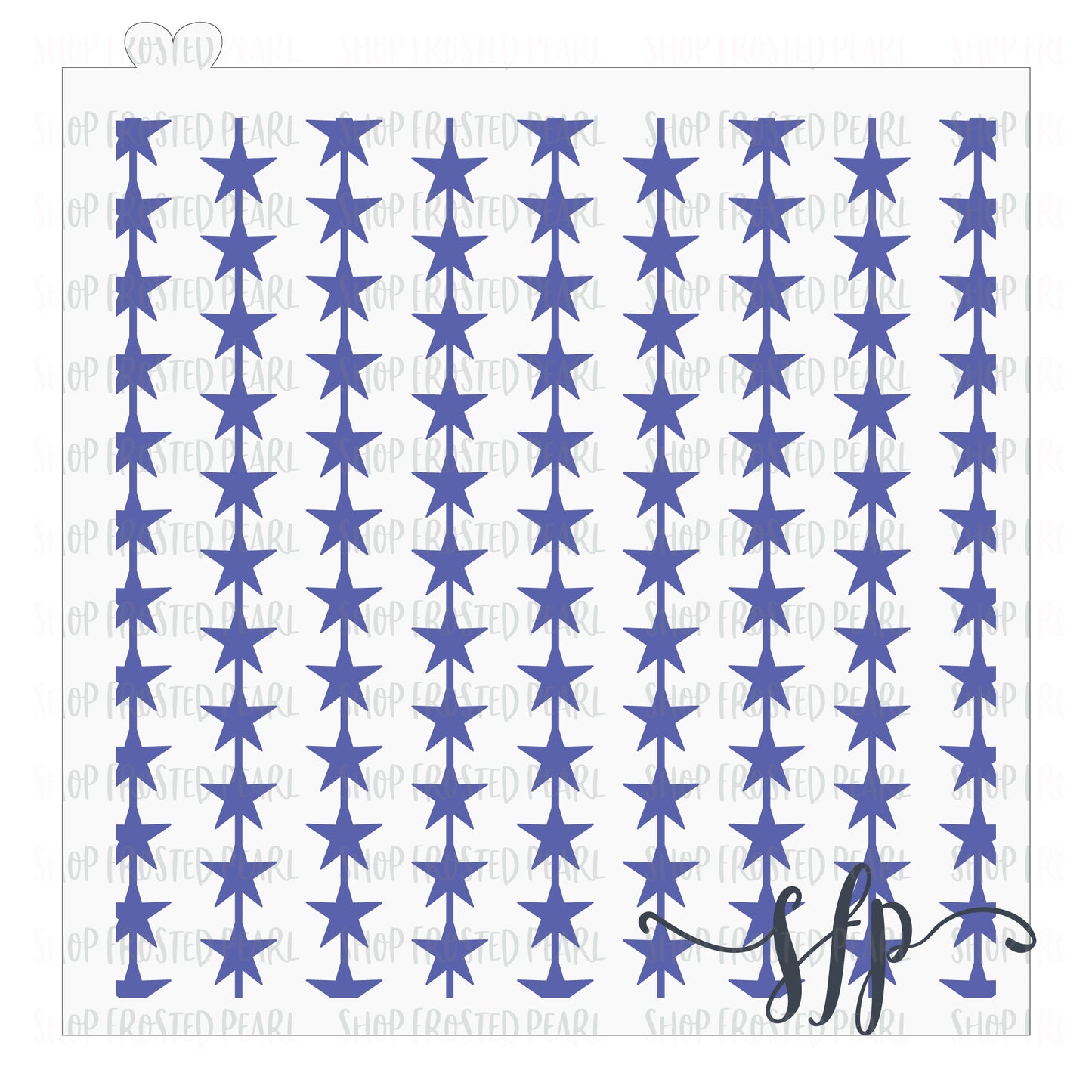 Star Strands - Stencil
