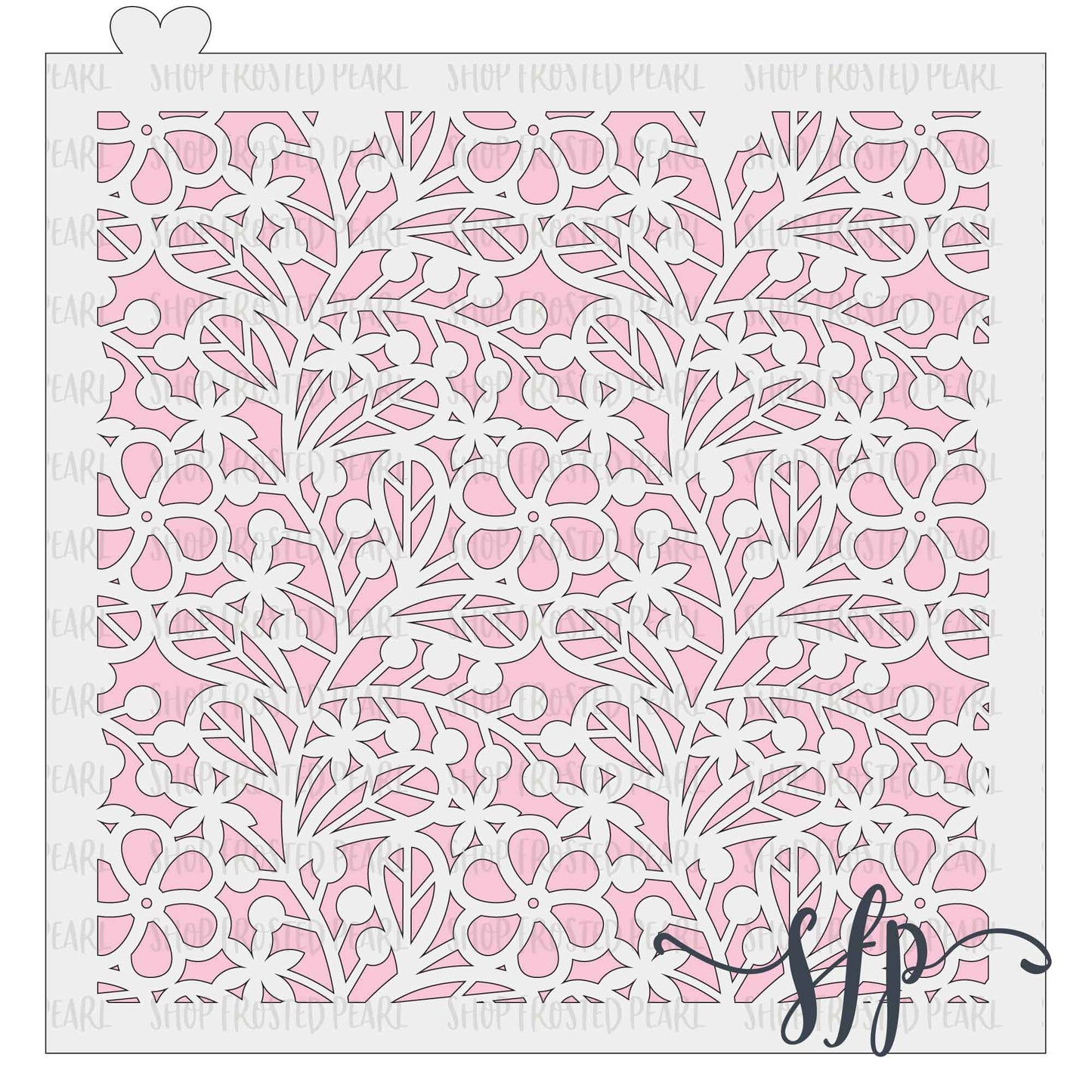 Floral Lace - Stencil