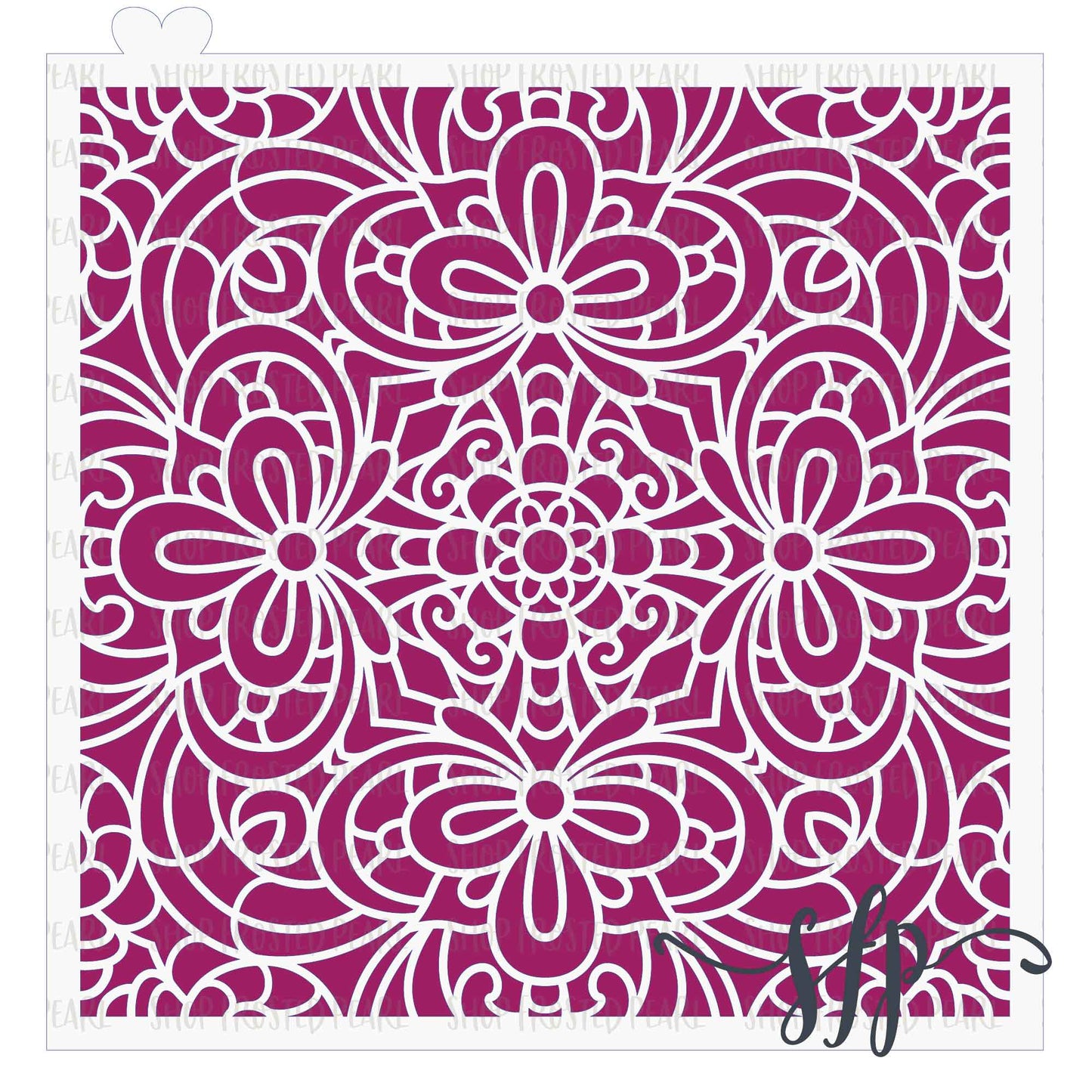 Delicate Lace - Stencil