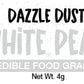 Pearl White Dazzle Dust - Edible Glitter