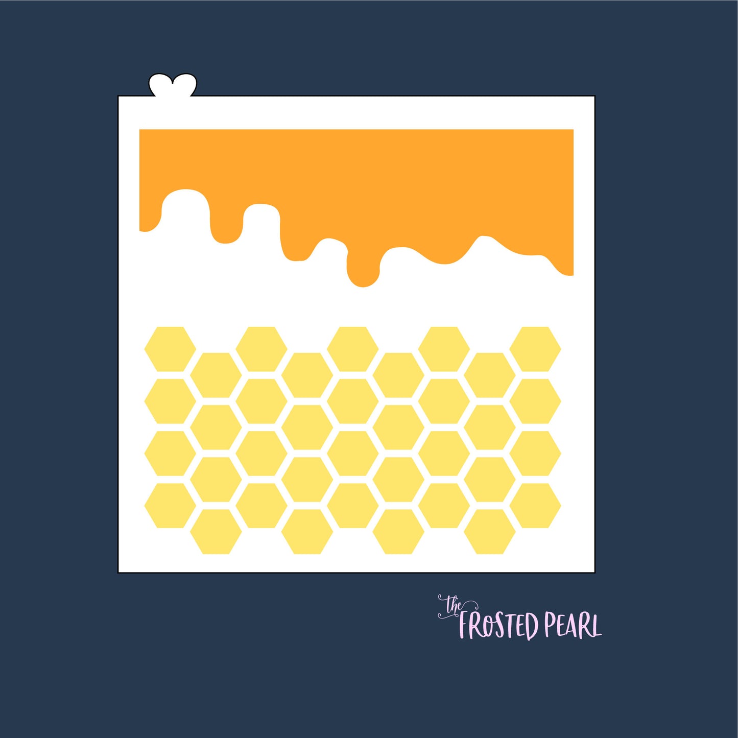 Honey drip - Stencil