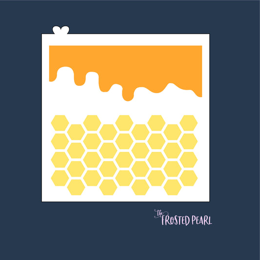 Honey drip - Stencil