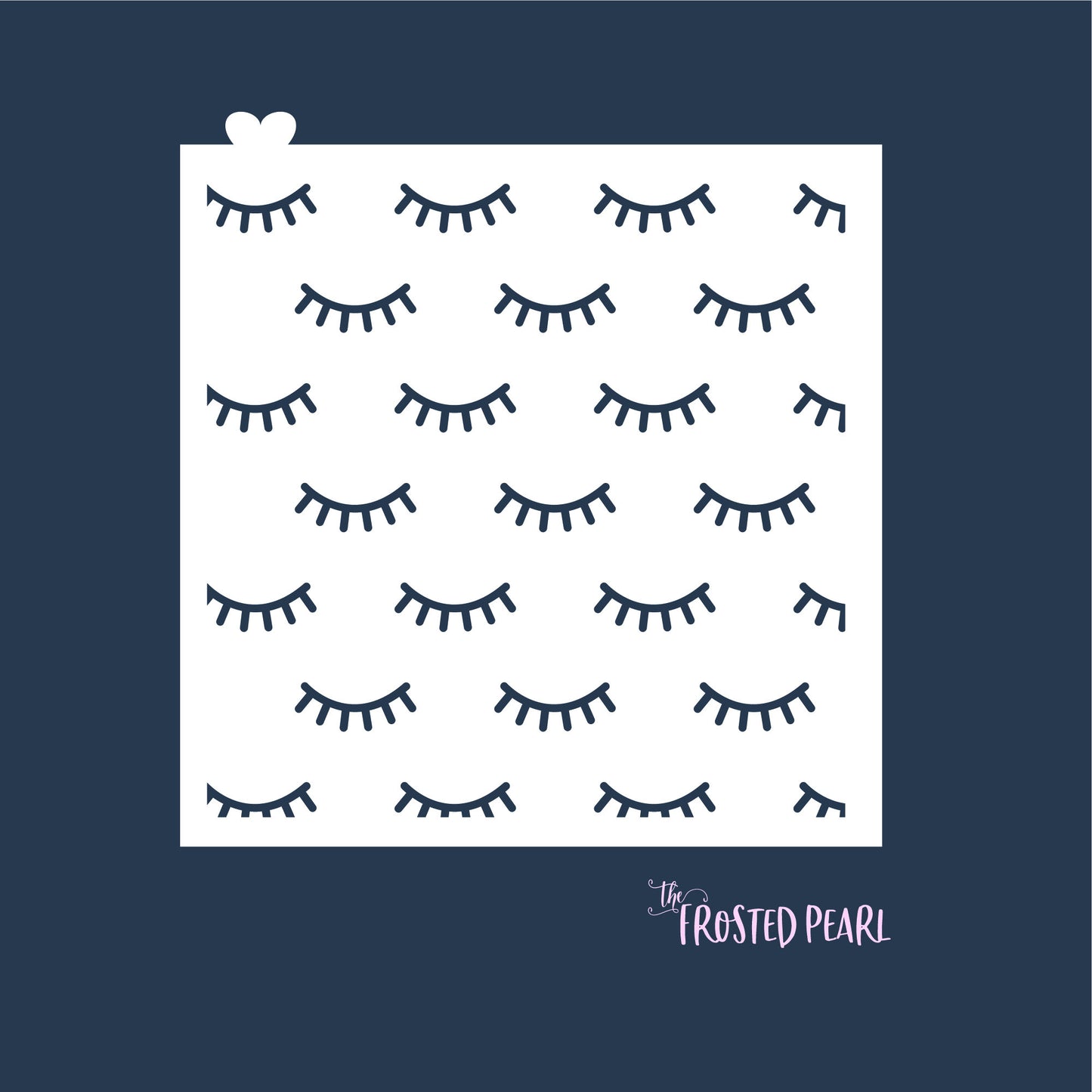 Dreamy Eyelash - Stencil
