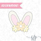 Floral Bunny Ears - Adornment Cutter