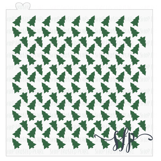 Christmas Tree Scatter - Stencil