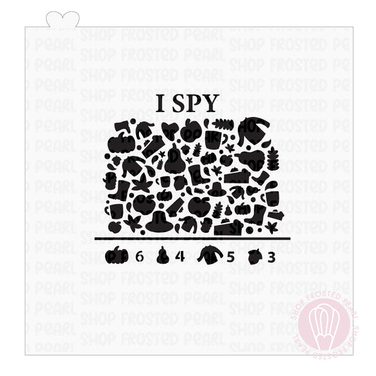 I SPY (Thanksgiving Edition) - Stencil