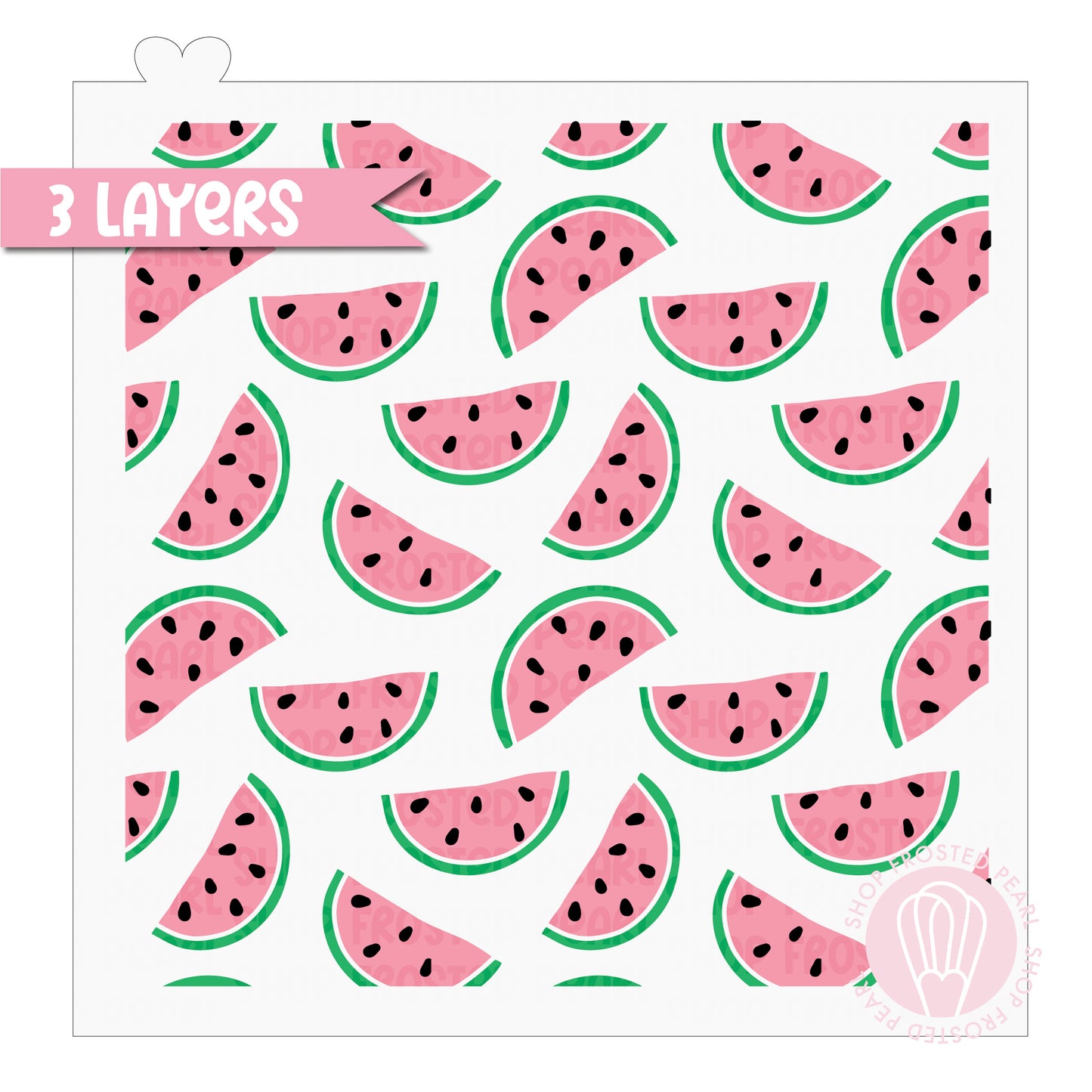 Watermelon - Stencil