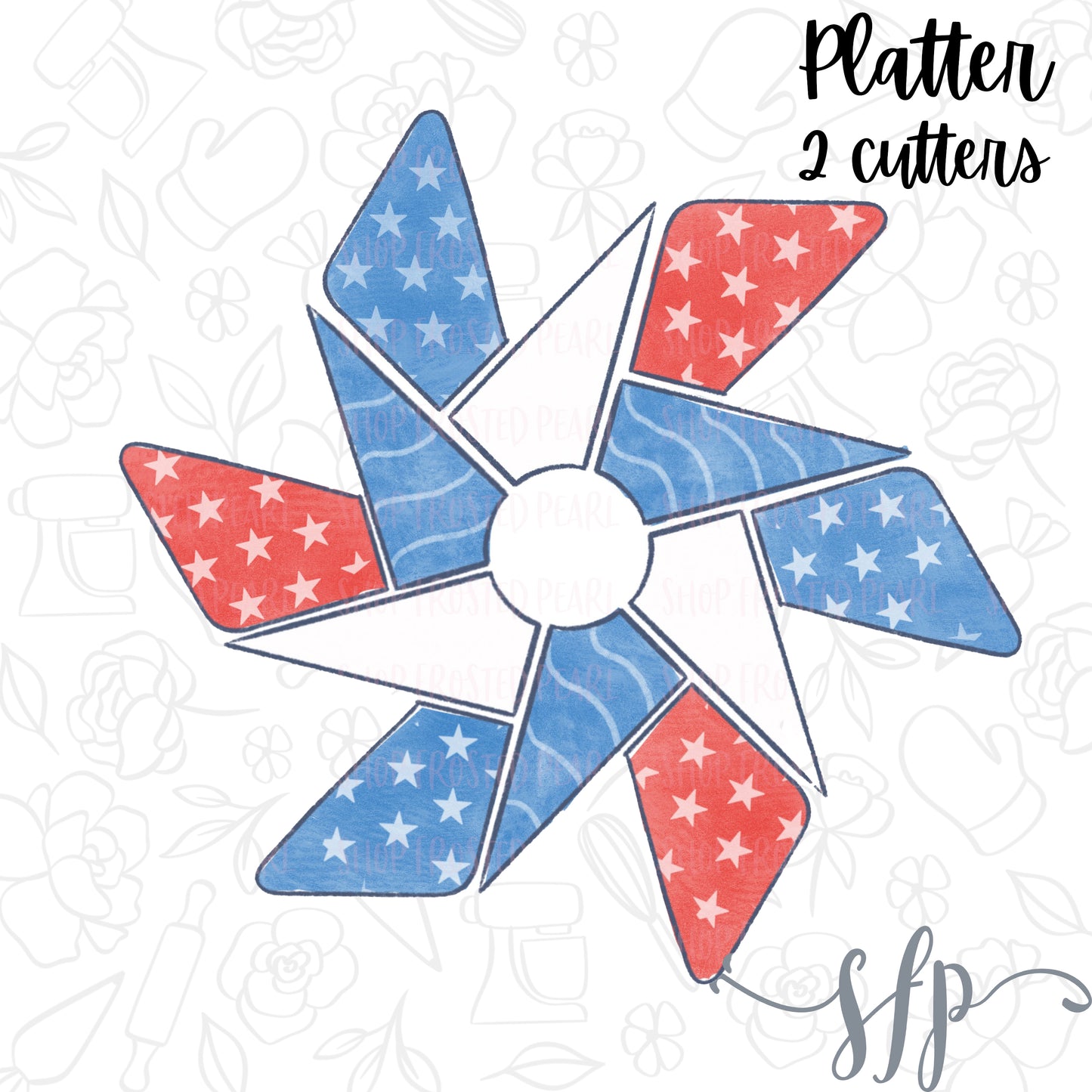 Pinwheel Platter - Cutter