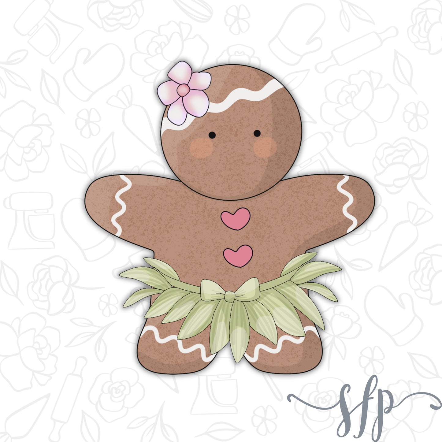 Tropical Gingerbread - Cutter