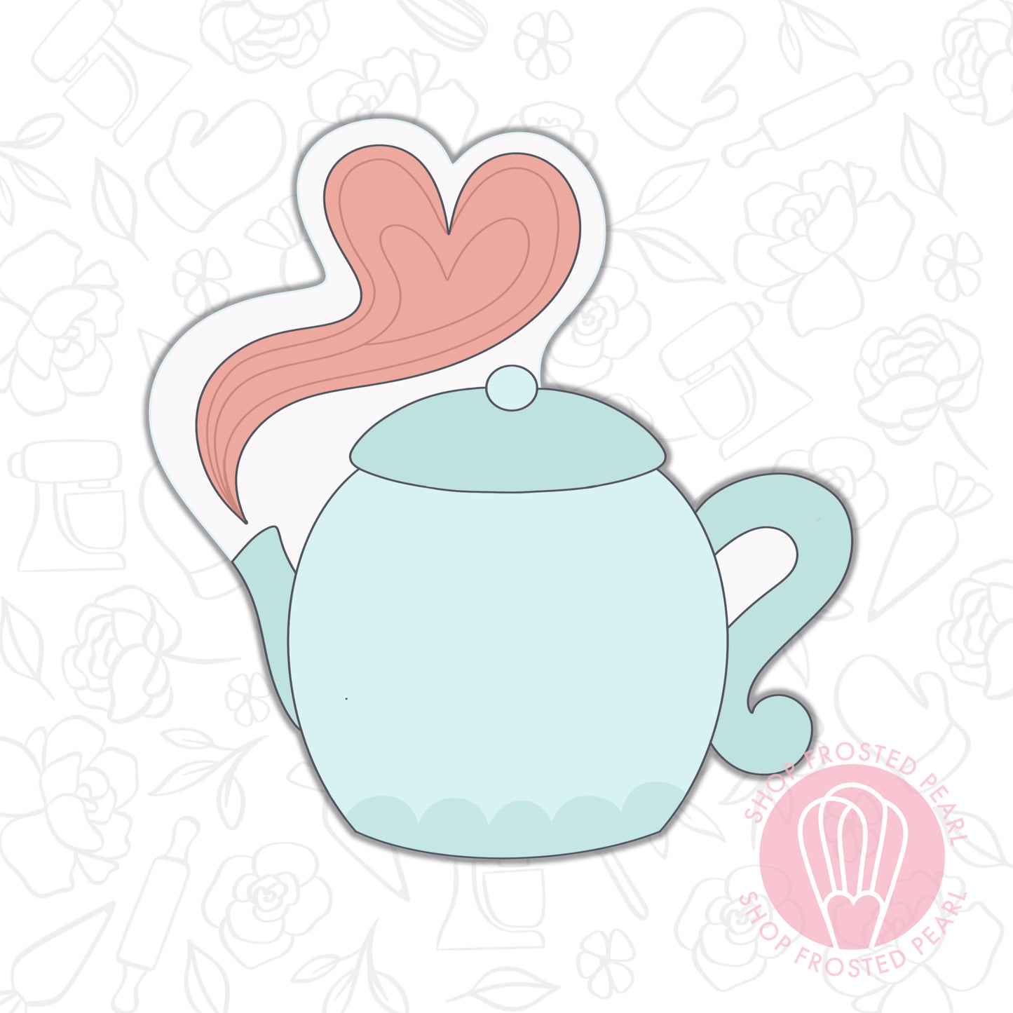 Heart Steam Tea Pot - Cutter