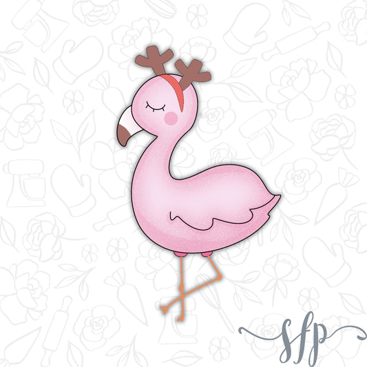 Reindeer Flamingo - Cutter