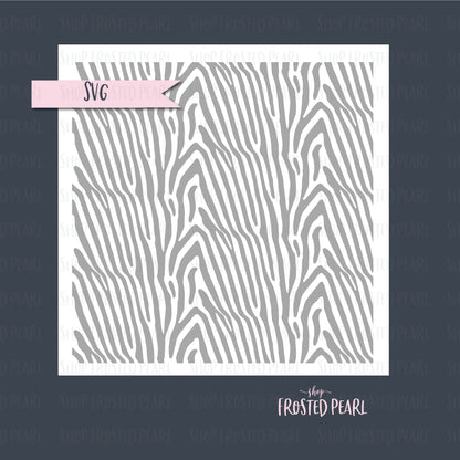 Zebra Print - Stencil