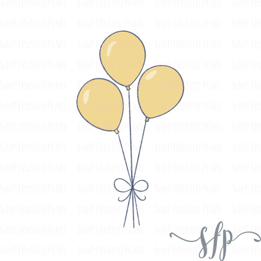 Three Balloons - Cutter