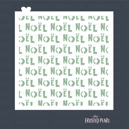 Noel Lettering - Stencil